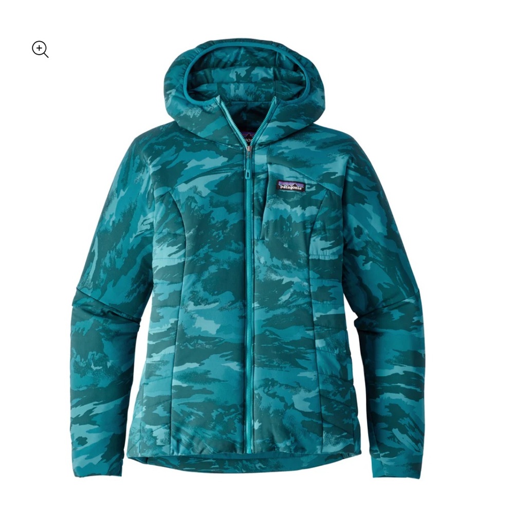 LAST CHANCE CLOSET CLOSING Patagonia Nano Air Hooded Hoody Jacket Camouflage - Picture 12 of 12